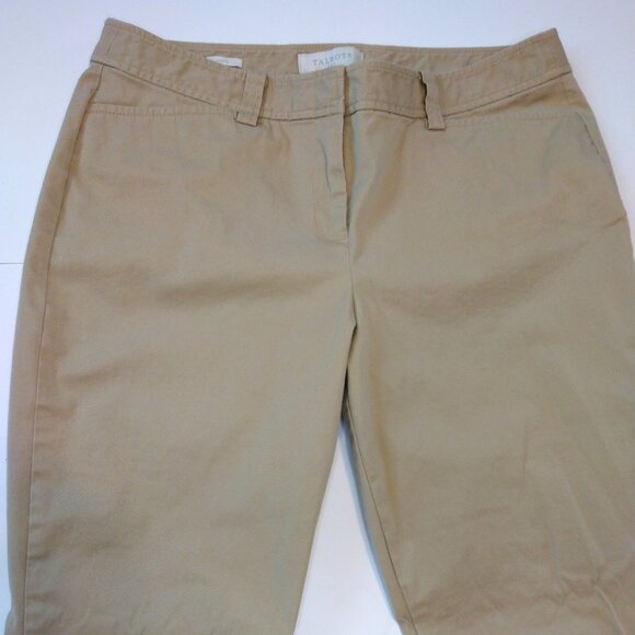 Talbots Women's Signature Khaki Pants Size 10 - Picture 2 of 3
